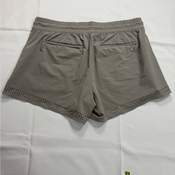 Athleta Gray Athletic Shorts Lightweight Relaxed Fit - Picture 2 of 5
